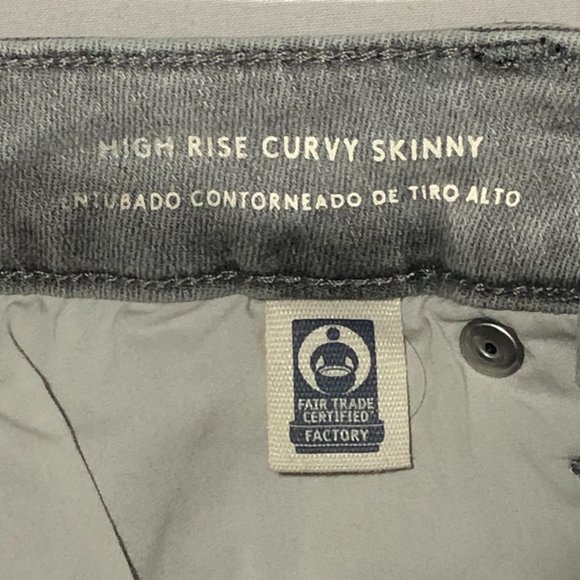 Universal Thread Womens Size 6 Light Gray High-Rise Skinny Jeans - Picture 8 of 11